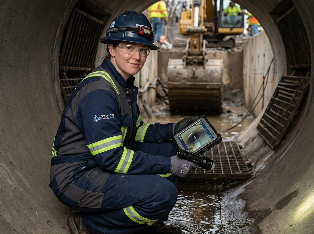 Sewer Line Inspection & Replacement in Columbia